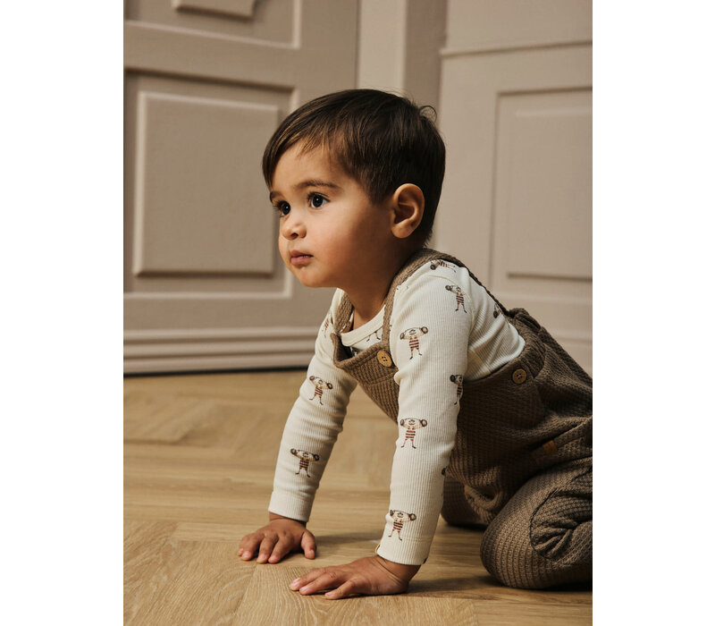 Lil' Atelier NBMLAVO ENK LS SLIM BODY LIL Turtledove STRONG MAN