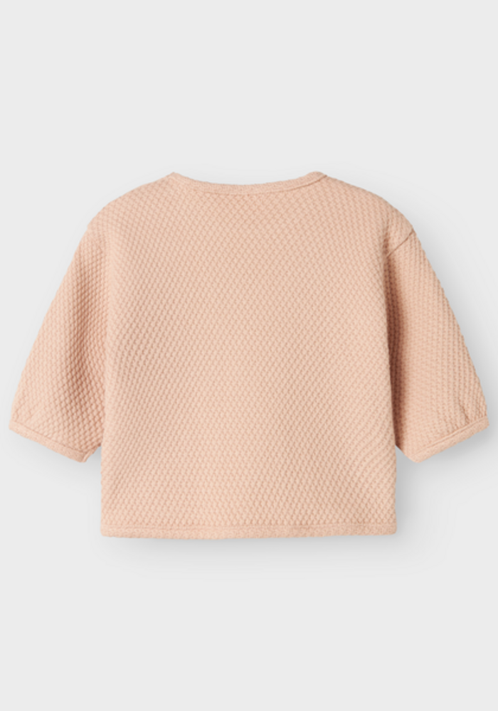 Lil' Atelier NBFNOELLA LS OVERSIZE SWEAT LIL Cameo Rose