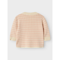 Lil' Atelier NBFNADIE LS LOOSE KNIT LIL Cameo Rose