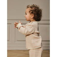 Lil' Atelier NBFNADIE LS LOOSE KNIT LIL Cameo Rose