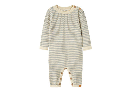 Lil' Atelier Lil' Atelier NBMNELSON LS KNIT SUIT LIL Pigeon