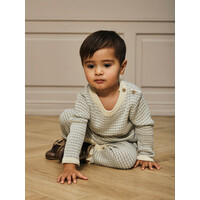 Lil' Atelier NBMNELSON LS KNIT SUIT LIL Pigeon