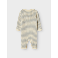 Lil' Atelier NBMNELSON LS KNIT SUIT LIL Pigeon