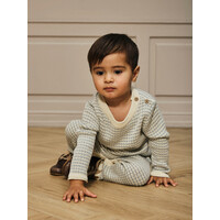 Lil' Atelier NBMNELSON LS KNIT SUIT LIL Pigeon