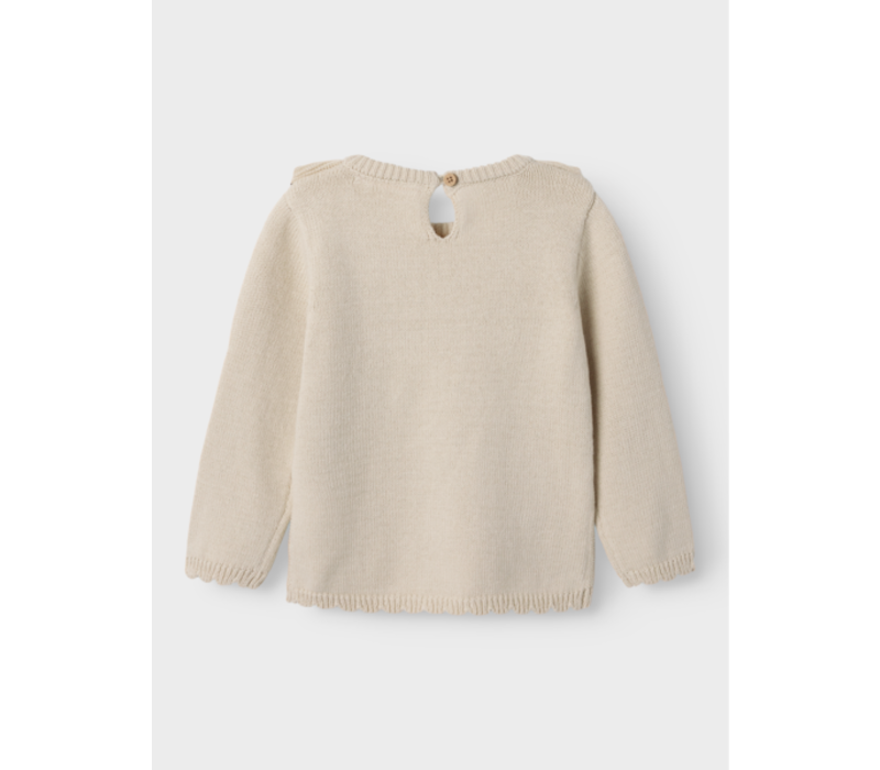 Lil' Atelier NMFLAGUNA LS KNIT LIL NOOS Turtledove