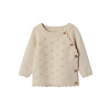 Lil' Atelier Lil' Atelier NBFLAGUNA LS WRAP KNIT LIL NOOS Turtledove