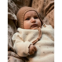 Lil' Atelier NBFLAGUNA LS WRAP KNIT LIL NOOS Turtledove