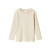 Lil' Atelier Lil' Atelier NMFOSANNE LS SLIM TOP LIL Turtledove
