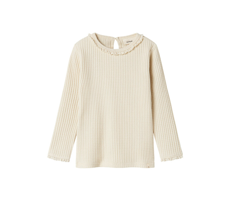 Lil' Atelier NMFOSANNE LS SLIM TOP LIL Turtledove