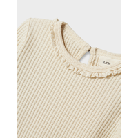 Lil' Atelier NMFOSANNE LS SLIM TOP LIL Turtledove