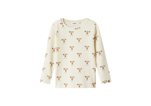 Lil' Atelier Lil' Atelier NMMLAVO ENK LS SLIM TOP LIL Turtledove STRONG MAN Lil' Atelier Lil' Atelier NMMLAVO ENK LS SLIM TOP LIL Turtledove STRONG MAN