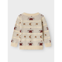 Lil' Atelier NMMLAMAI LS KNIT LIL Turtledove