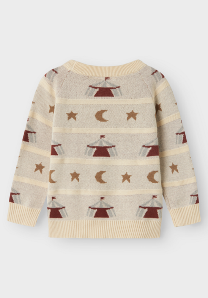 Lil' Atelier NMMLAMAI LS KNIT LIL Turtledove