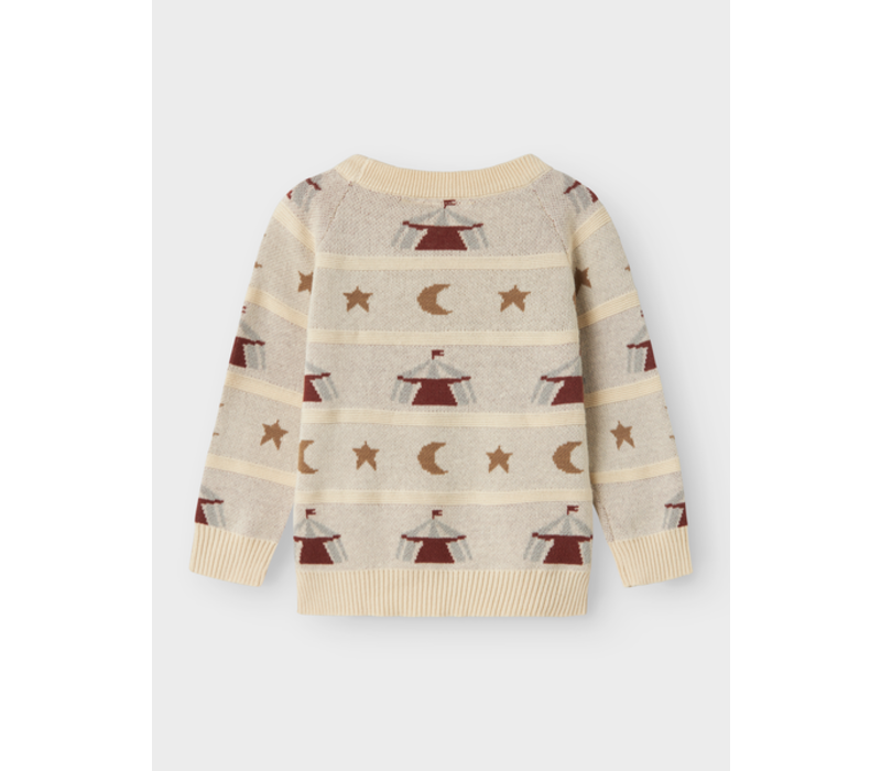 Lil' Atelier NMMLAMAI LS KNIT LIL Turtledove