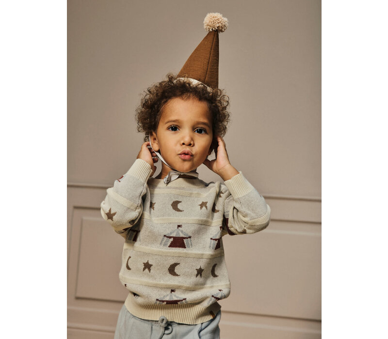 Lil' Atelier NMMLAMAI LS KNIT LIL Turtledove