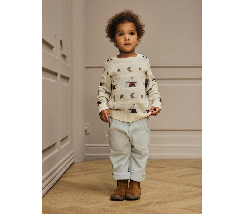 Lil' Atelier NMMLAMAI LS KNIT LIL Turtledove