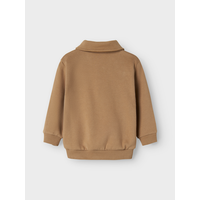 Lil' Atelier NMMILONDON ROA LS LOOSE SWEAT LIL Sepia Tint