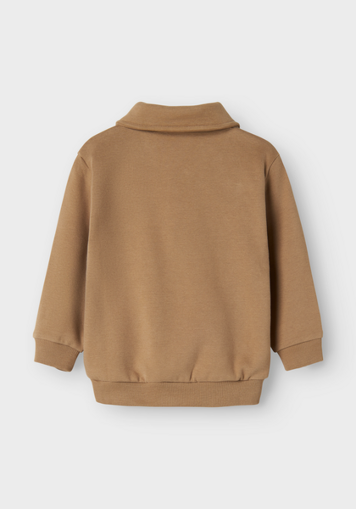 Lil' Atelier NMMILONDON ROA LS LOOSE SWEAT LIL Sepia Tint