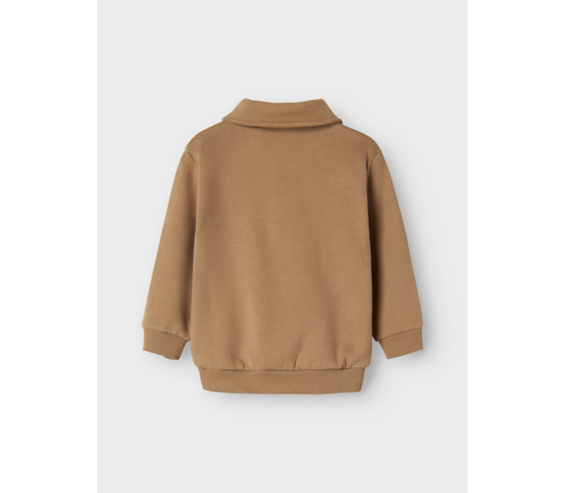 Lil' Atelier NMMILONDON ROA LS LOOSE SWEAT LIL Sepia Tint