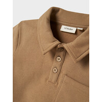 Lil' Atelier NMMILONDON ROA LS LOOSE SWEAT LIL Sepia Tint