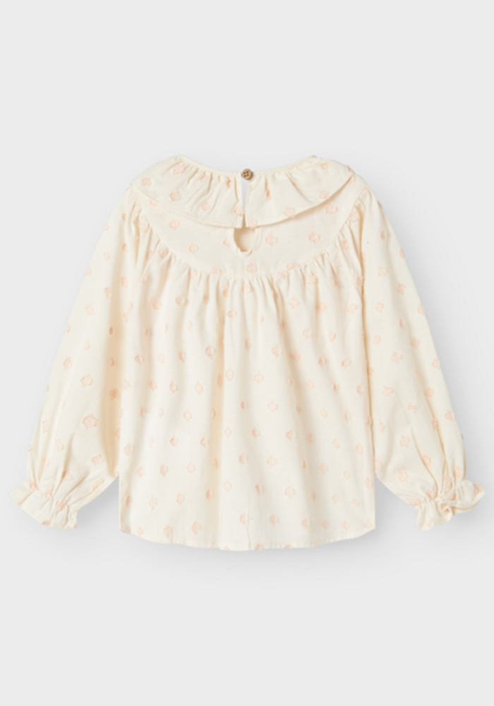Lil' Atelier NMFNETHE LS LOOSE SHIRT LIL Pastel Parchment