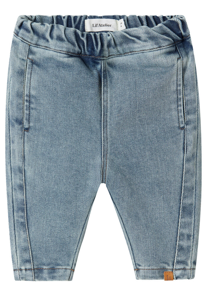 Lil' Atelier NBNDARLEE BAGGY JEANS 4365-SE LIL Medium Blue Denim