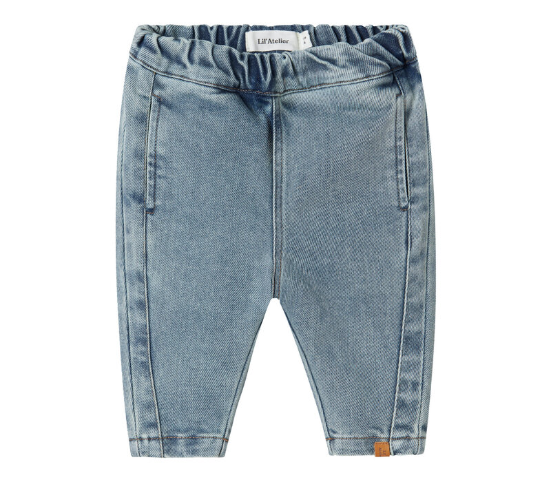 Lil' Atelier NBNDARLEE BAGGY JEANS 4365-SE LIL Medium Blue Denim