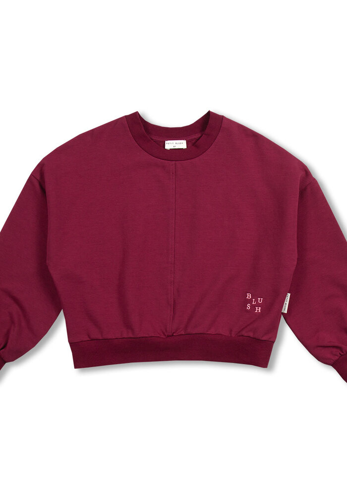 Petit Blush Luca Sweater  Beaujolais