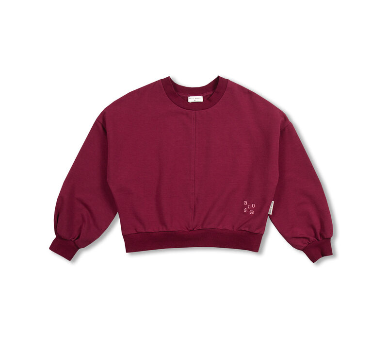 Petit Blush Luca Sweater  Beaujolais