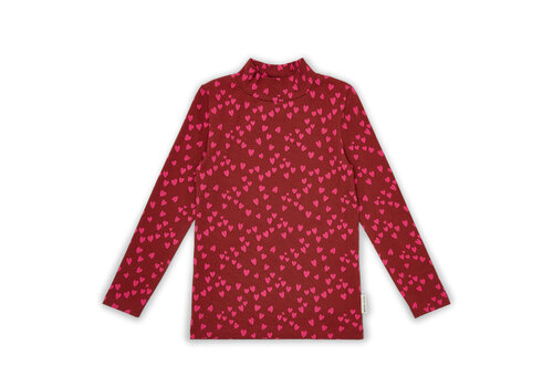 Petit Blush Petit Blush Turtle Neck  Love Potion AOP