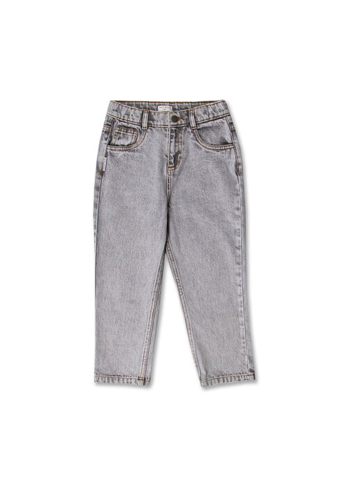 Petit Blush Petit Blush Baggy Fit Jeans Washed Light Grey