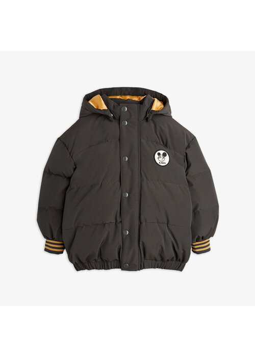 Mini Rodini Mini Rodini Ritzratz patch puffer Black