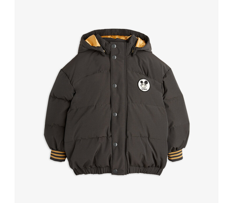 Mini Rodini Ritzratz patch puffer Black