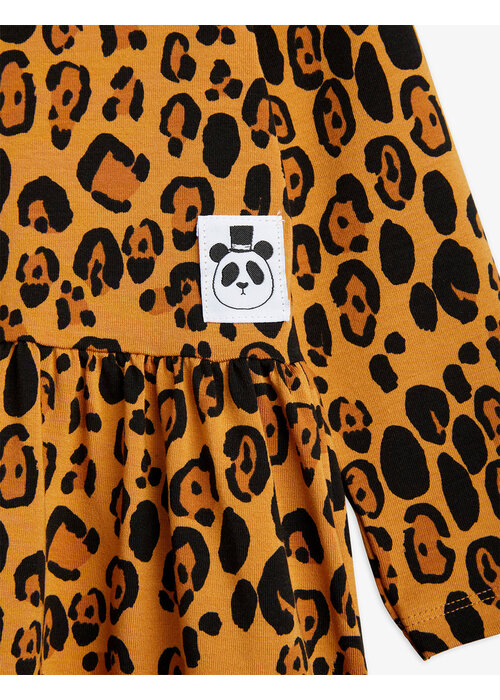 Mini Rodini Mini Rodini BASIC LEOPARD LS DRESS TENCEL™