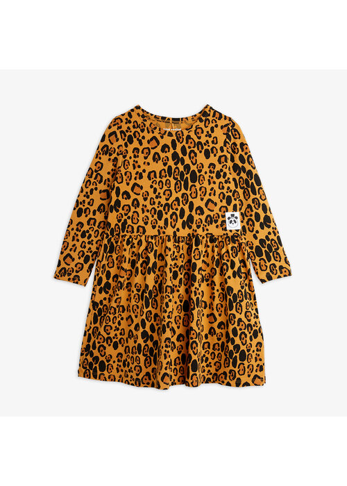 Mini Rodini Mini Rodini BASIC LEOPARD LS DRESS TENCEL™