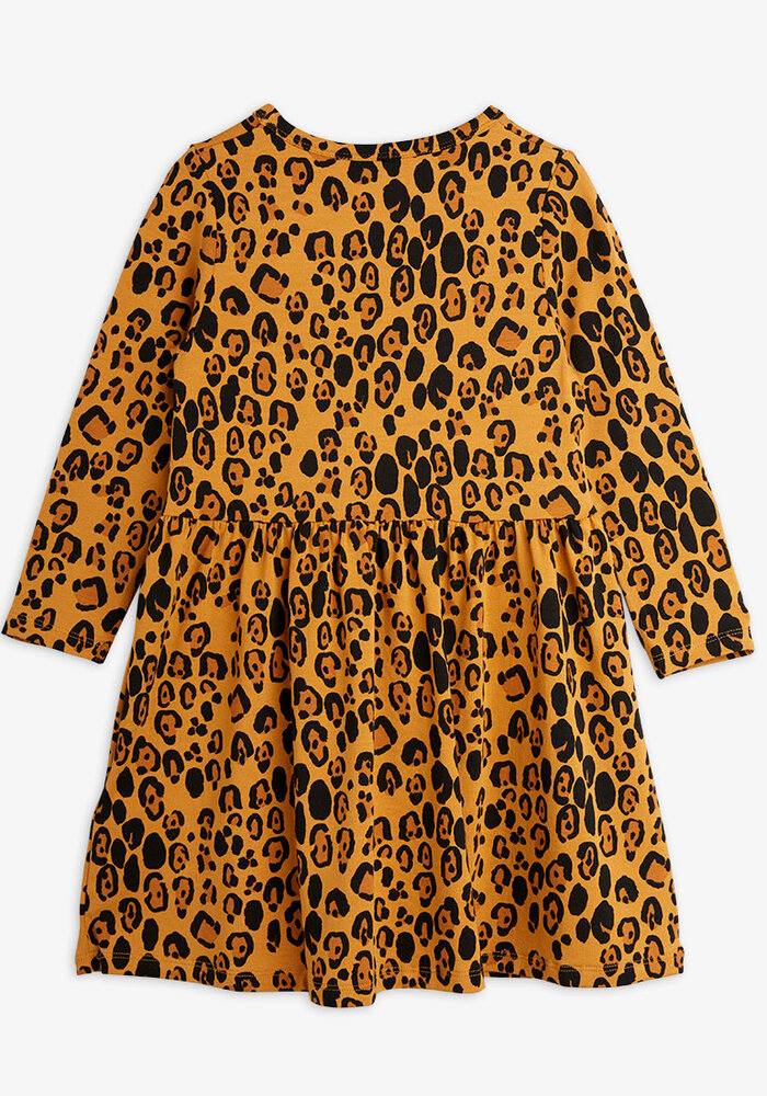 Mini Rodini BASIC LEOPARD LS DRESS TENCEL™
