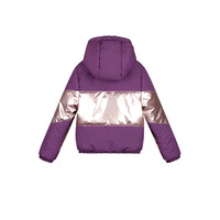 Moodstreet JONI dull & shiny combo jacket Grape