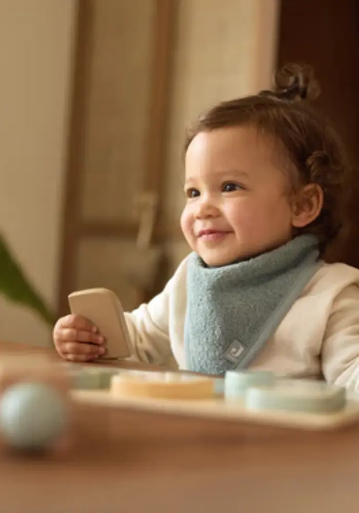 Jollein Bib Bandana Sea Green Badstof 2-pack