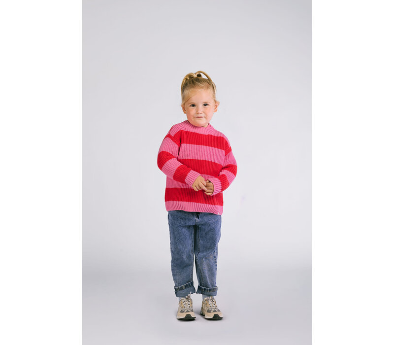 The New Chapter Jamie knitted sweater Pink Carnation