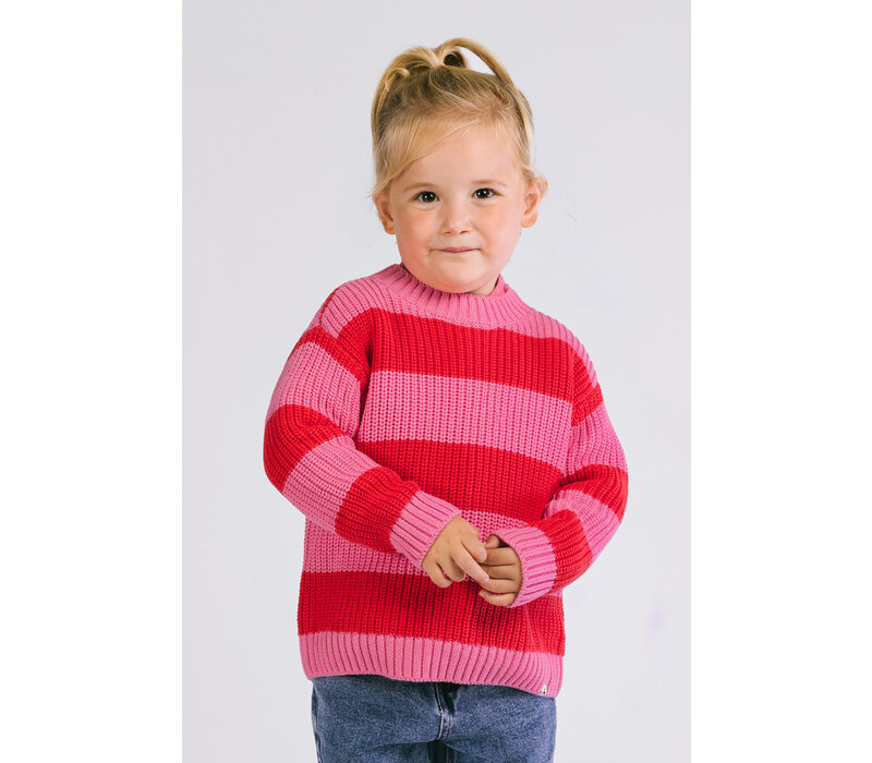 The New Chapter Jamie knitted sweater Pink Carnation