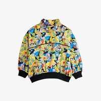 Mini Rodini Ritzratz patch half zip sweatshirt Multi