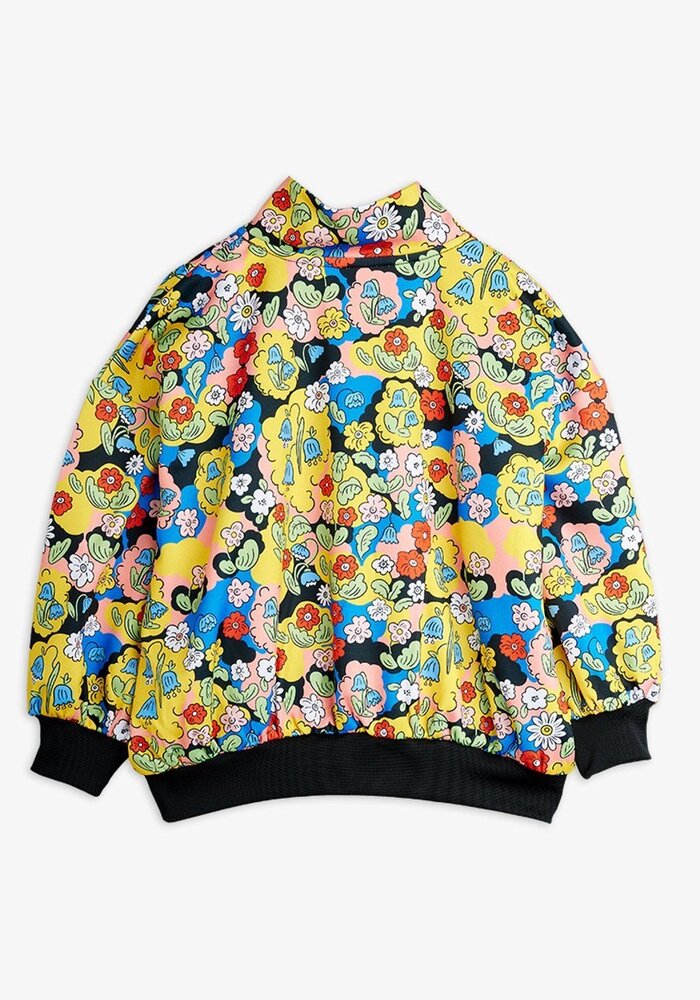 Mini Rodini Ritzratz patch half zip sweatshirt Multi