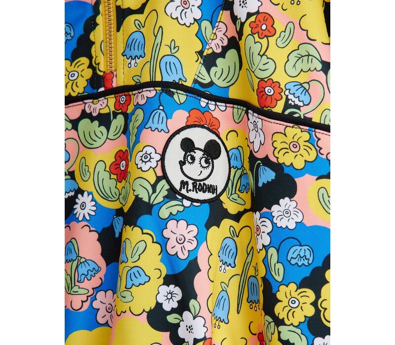 Mini Rodini Ritzratz patch half zip sweatshirt Multi