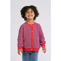 The New Chapter Miles The New Chaper knitted cardigan Bittersweet