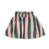 Sproet & Sprout Paperbag skirt block stripe Peach parfait
