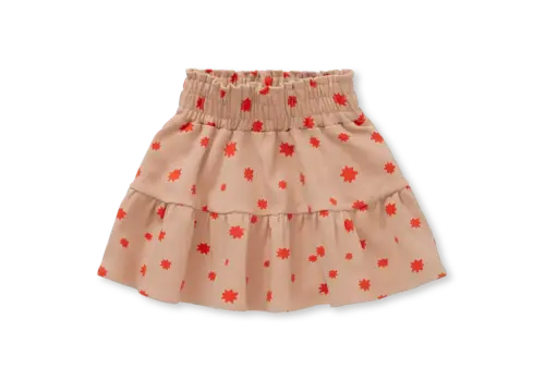 Sproet & Sprout Sproet & Sprout Smock skirt stardust print  Praline