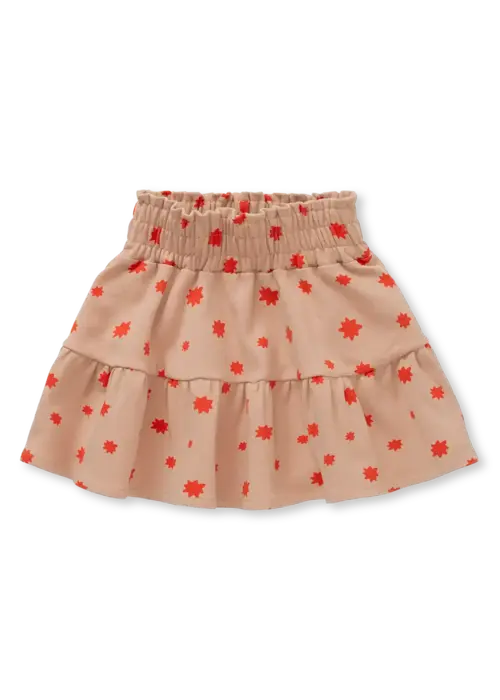 Sproet & Sprout Sproet & Sprout Smock skirt stardust print  Praline