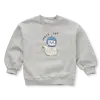 Sproet & Sprout Sproet & Sprout Sweatshirt space cat   Grey melee