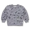 Sproet & Sprout Sproet & Sprout Sweatshirt universe print  Stone grey