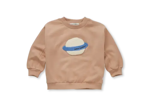 Sproet & Sprout Sproet & Sprout Sweatshirt saturn  Praline